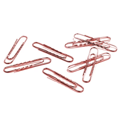 Spinacze 77 mm, miedziowane