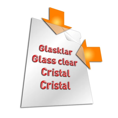 Obwoluta PP 0,12 mm przezroczysta crystal