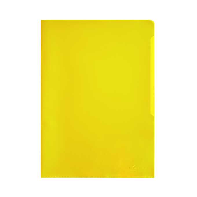 Obwoluta przezroczysta DURABLE, A4, PP 0,12 mm (100 sztuk) - Kolor: żółty