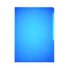 Obwoluta przezroczysta DURABLE, A4, PP 0,12 mm (100 sztuk) - Kolor: niebieski