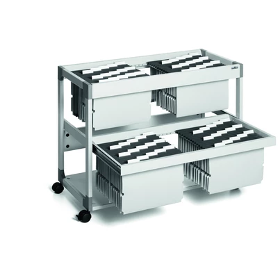 Wózek na teczki zawieszkowe SYSTEM FILE TROLLEY 200 MULTI DUO