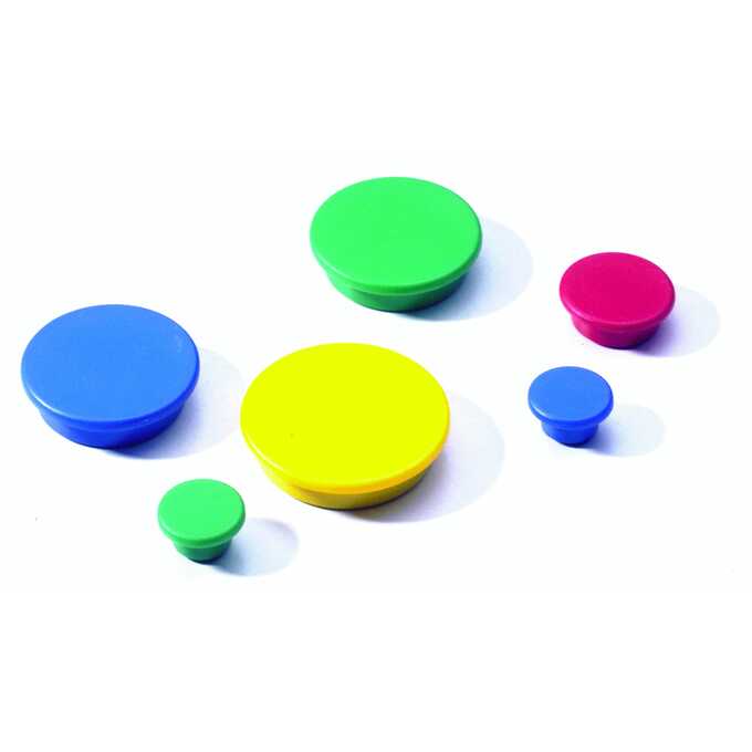 Magnesy do tablic DURABLE Ø 32 mm - Kolor: mix kolorów