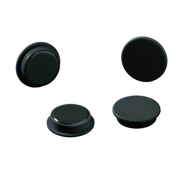 Magnesy do tablic DURABLE Ø 32 mm - Kolor: czarny