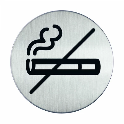Tabliczka Ø83 symbol &quot;DLA NIEPALĄCYCH&quot;