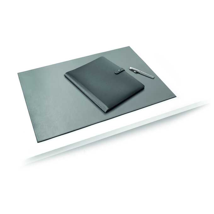 Podkład na biurko ze skóry DURABLE, 650 x 450 mm - Kolor: szary