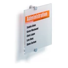 CRYSTAL SIGN tabliczka przydrzwiowa 210x210 mm