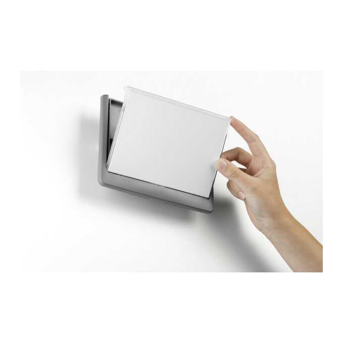 Click Sign tabliczka na drzwi lub ścianę 149x52,5 mm biała