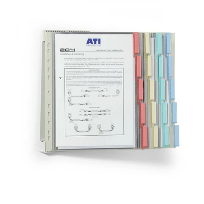 FUNCTION WALL 20 zestaw paneli informacyjnych na ścianę z 20 panelami A4