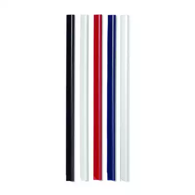 Grzbiety zaciskowe A4 3 mm, opakowanie 50 sztuk, czarny