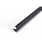 Grzbiety zaciskowe A4 12 mm opakowanie 25 sztuk, czarny