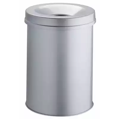 Kosz na śmieci SAFE 30L okrągły, szary