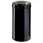 Kosz na śmieci SAFE+ 60L okrągły, czarny