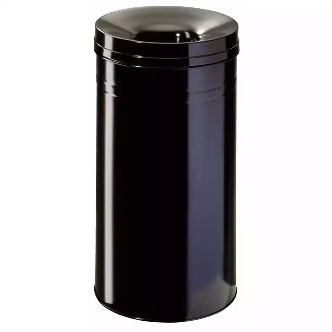 Kosz na śmieci SAFE+ 60L okrągły, czarny