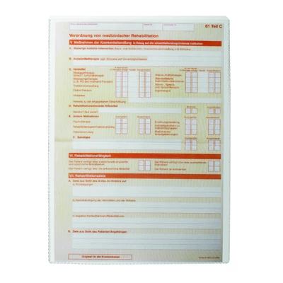 Obwoluta ochronna A5, wytrzymały PP,  wym. 148x210 mm (wys x szer)