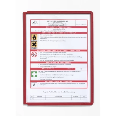 Panel informacyjny SHERPA A4 DURABLE