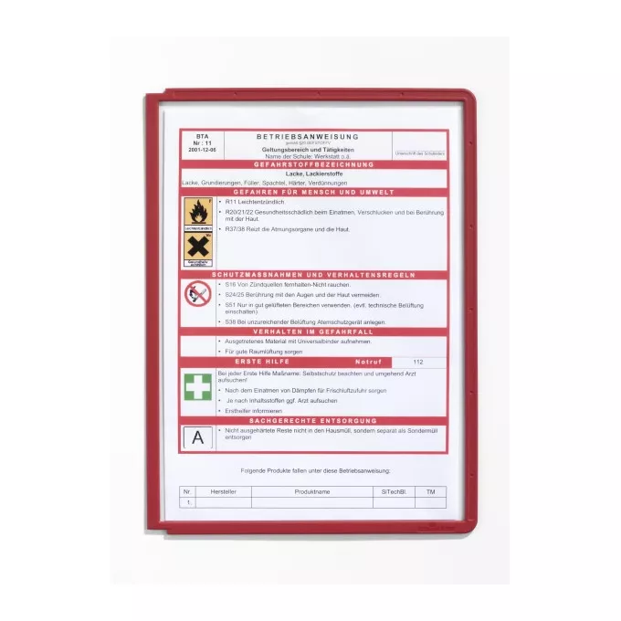 Panel informacyjny SHERPA A4 DURABLE