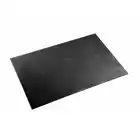 Podkład na biurko 650x450 mm ze skóry, czarny