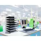 Sorter do dokumentów, 8 półek, szary