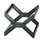 Stojak na teczki zawieszkowe CARRY® PLUS A4, czarny