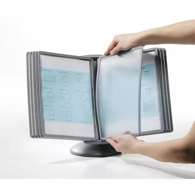 System paneli prezentacyjnych SHERPA motion® TABLE 10, grafitowy