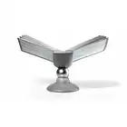 System paneli prezentacyjnych SHERPA motion® TABLE 10, grafitowy