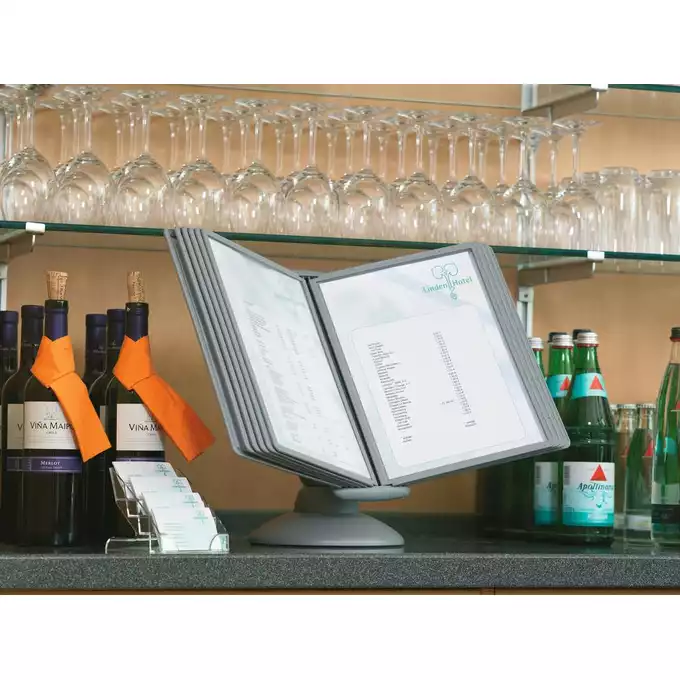 System paneli prezentacyjnych SHERPA motion® TABLE 10, grafitowy