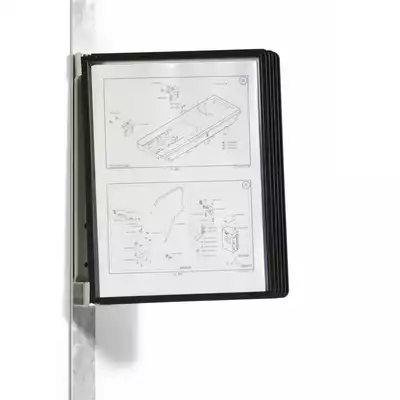 System paneli prezentacyjnych VARIO® MAGNETIC WALL 5, czarny