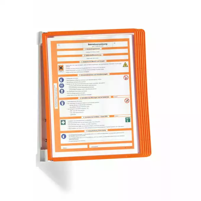 System paneli prezentacyjnych VARIO® WALL 5, pomarańczowy