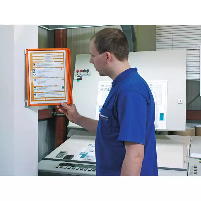 System paneli prezentacyjnych VARIO® WALL 5, pomarańczowy