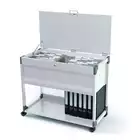 Wózek na teczki zawieszkowe SYSTEM FILE TROLLEY 100 MULTI TOP