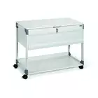 Wózek na teczki zawieszkowe SYSTEM FILE TROLLEY 100 MULTI TOP