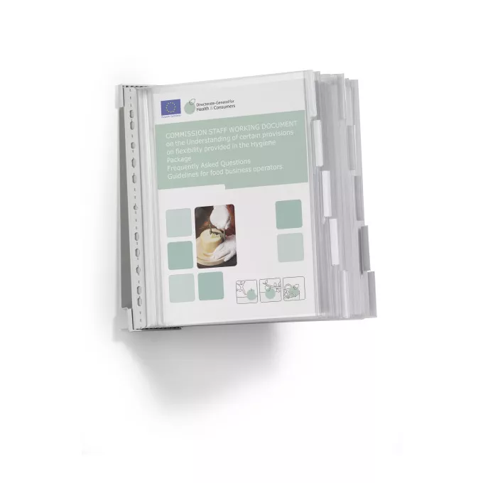 Zestaw ścienny z 10 panelami A4 SAFE; FUNCTION SAFE WALL 10 DURABLE