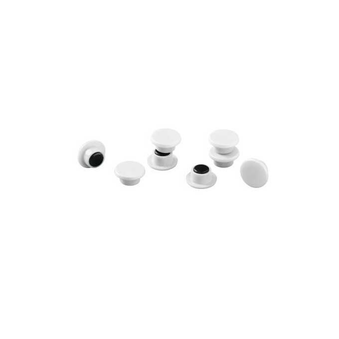 Magnesy do tablic DURABLE Ø 15 mm - Kolor: biały