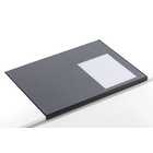 Podkład na biurko z zabezpieczeniem krawędzi DURABLE, 650 x 500 mm - Kolor: czarny
