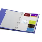 Wkłady A4 do wizytowników VISIFIX DURABLE, 10 sztuk 