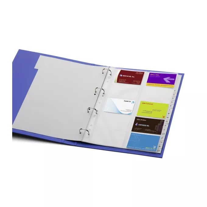 Wkłady A4 do wizytowników VISIFIX DURABLE, 10 sztuk 