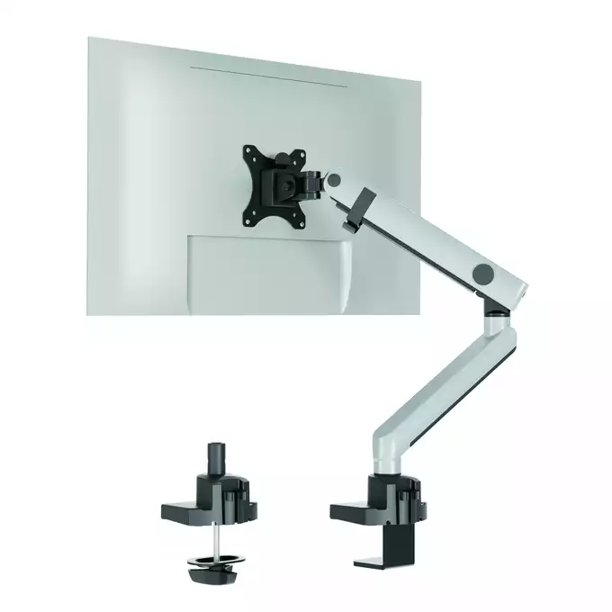 Uchwyt SELECT PLUS z ramieniem do 1 monitora z mocowaniem do stołu