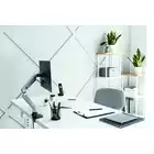Uchwyt SELECT PLUS z ramieniem do 1 monitora z mocowaniem do stołu