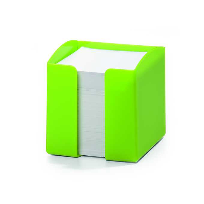 Pojemnik z karteczkami TREND DURABLE - Kolor: zielony