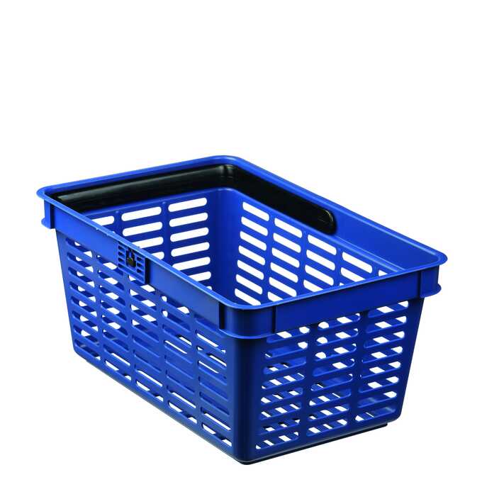 Koszyk na zakupy 19 L DURABLE - Kolor: niebieski