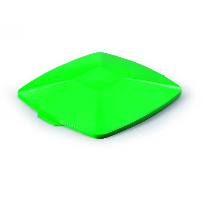 DURABIN LID 40 SQUARE pokrywa do pojemnika 40 l, prostokątna DURABLE - Kolor: zielony