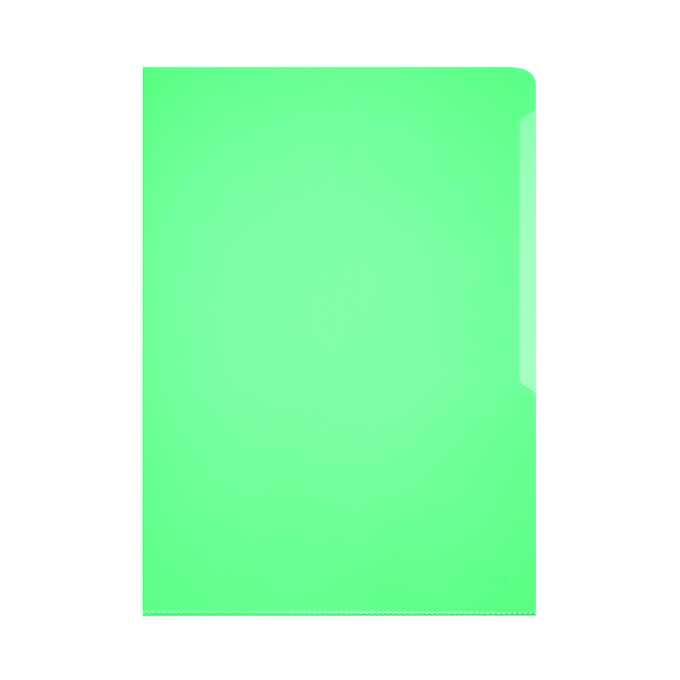 Obwoluta przezroczysta  A4 z twardej folii; 0,15mm DURABLE - Kolor: zielony