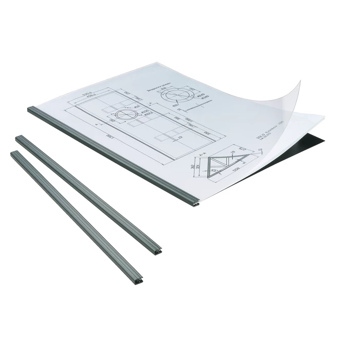DURAGRIP 5 grzbietów + 5 okładek przezr. + 5 okładek kolor DURABLE
