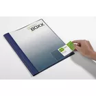 Kieszeń 90x57 mm na wizytówki,otwarta z boku,samoprzylepna opk.100 szt. bez etykiet POCKETFIX  DURABLE