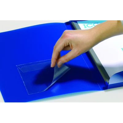 Kieszeń z klapką na płytę CD, samoprzylepna ,opk.10 szt. POCKETFIX CD/DVD DURABLE