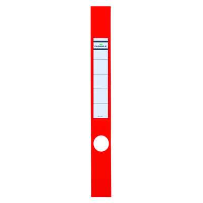 ORDOFIX samoprzylepna kieszonka na segregator 50 mm, 40x390 mm, czerwony