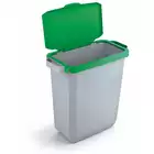 DURABIN LID 60 uchylna pokrywa do pojemnika 60 l DURABLE, zielony