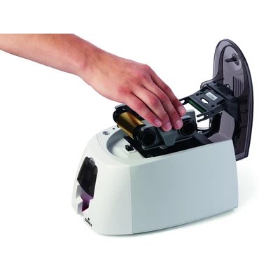 Drukarka do druku e-legitymacji DURACARD ID 300 + printing set (taśma kol. + 100 kart standard) DURABLE