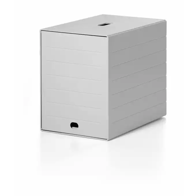 IDEALBOX PLUS A4 pojemnik z 7 szufladami z osłoną, szary
