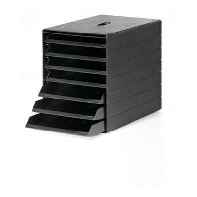 IDEALBOX PLUS A4 pojemnik z 7 szufladami z osłoną, szary